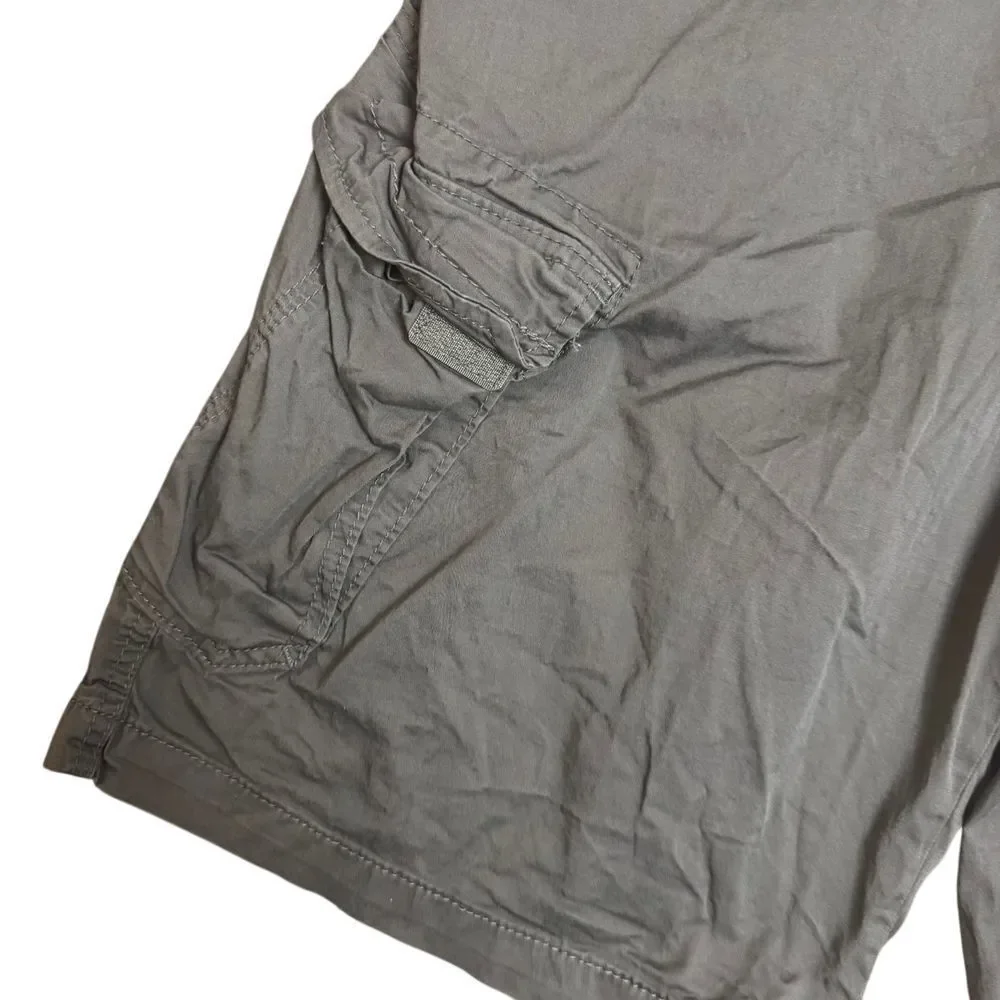 Unionbay Men's Size 40 Gray Cargo Shorts Casual Cotton Stretch